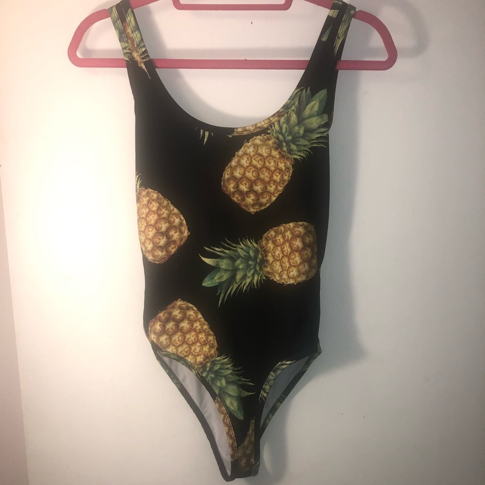 Pineapple bodysuit